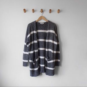 M A D E W EL L • Striped Open Cardigan